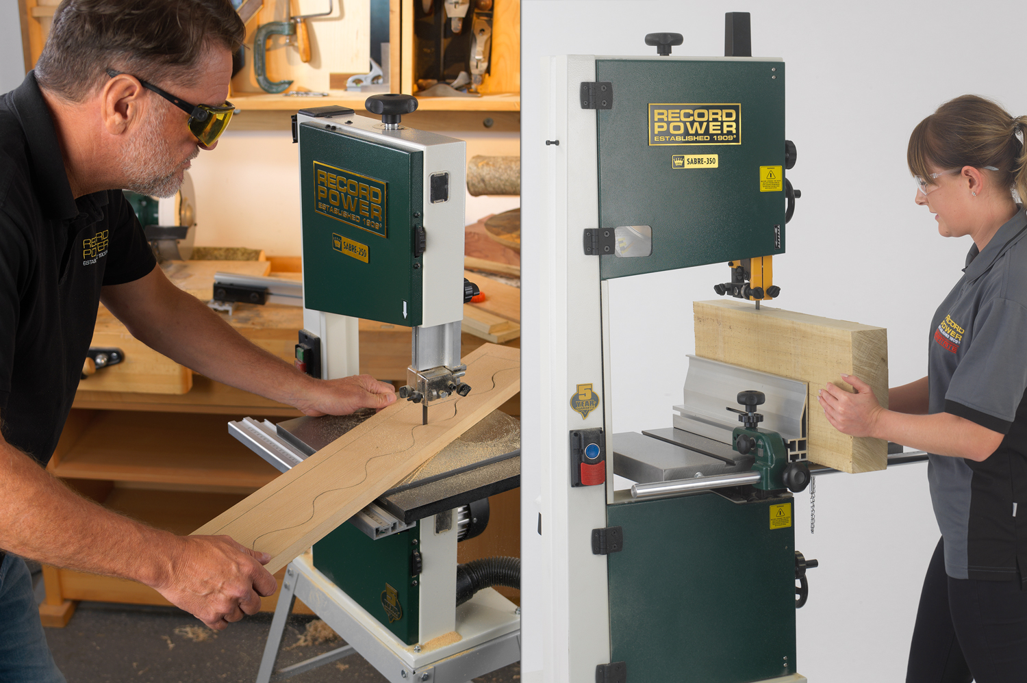 Record Sabre-series - New standard for Premium bandsaws