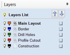 Vectric VCarve Desktop Layer Management