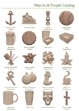 Vectric VCarve Desktop Free 3D Clipart