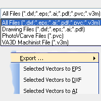 Vectric VCarve Pro Import 2D Data