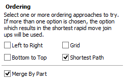 Vectric VCarve Pro Create Merged Toolpath