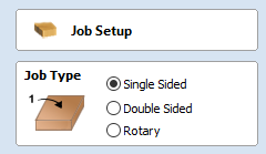 Vectric Aspire Material Setup