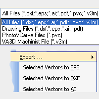 Vectric Aspire Import 2D data 