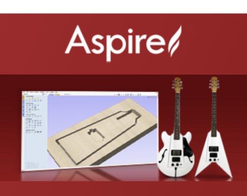 Vectric - Aspire V12.5 - CAD/CAM och 3D-modellering för CNC-fräs