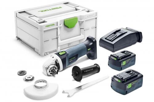 Festool - Akkukulmahiomakone AGC 18-125 5,0 EBI-Plus