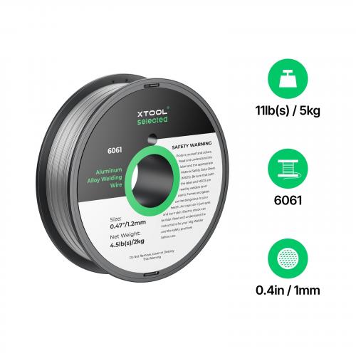 xTool - 1,2mm 6061 Alumiini hitsauslanka - 2kg