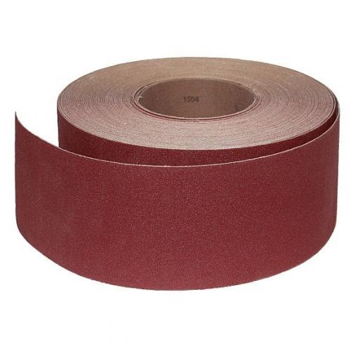 Abrasive Roll Cloth, backed 76 mm x 25 m standard - 180G