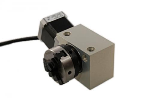 4th axis rotary RT103 1,8A with triple jaw chuck