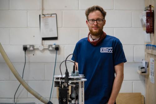 A DIY workshop bought a SmartBench for its members to use