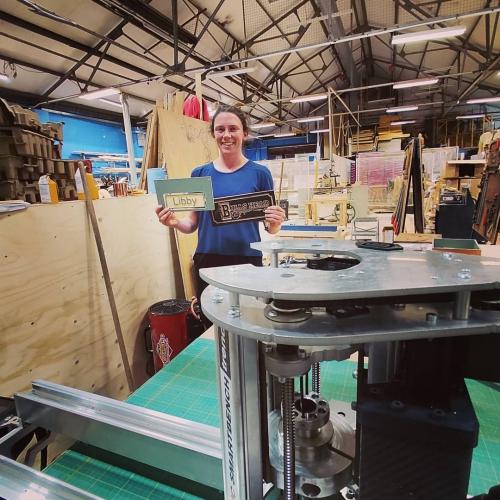 A DIY workshop bought a SmartBench for its members to use