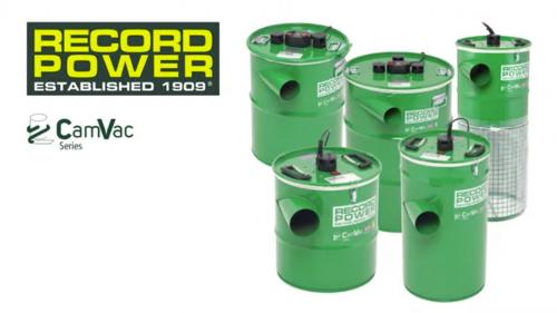 Esittelyssä: Record Power CamVac puruimurimallisto