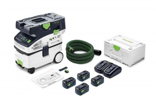 Festool - Cordless mobile dust extractor CLEANTEC CTMC MIDI I-Plus