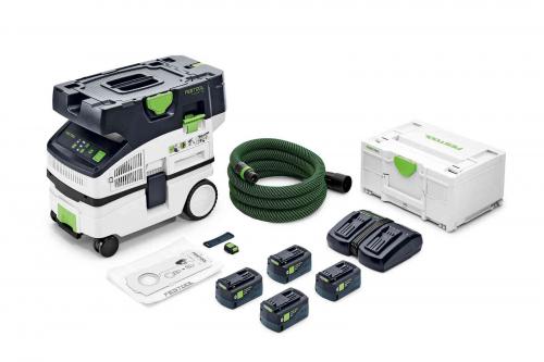Festool - Cordless mobile dust extractor CLEANTEC CTLC MINI I-Plus