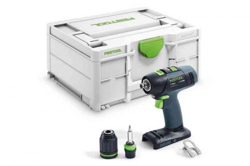 Festool - Cordless drill T 18+3-Basic