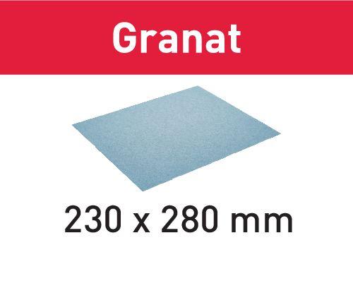 Festool - Abrasive paper 230x280 P60 GR/50 Granat