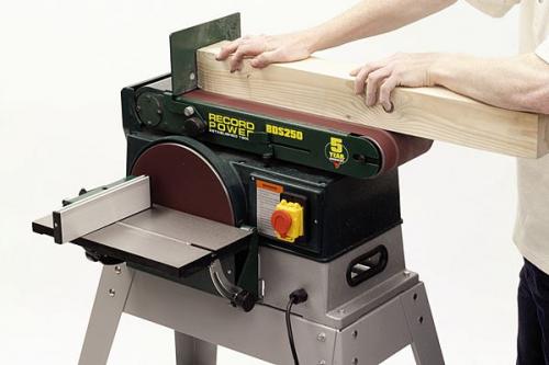 Record - 10" x 6" Belt & Disc Sander