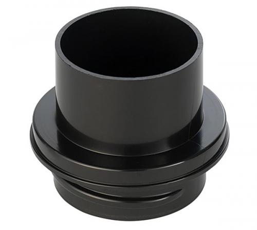 Record - 2.5" Hose End   (Black)          103-07