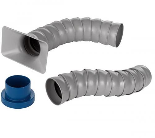 Record - 63mm Poseable Hose Assembly (670mm long) - Rectangular Nozzle, 18 Nodes and Vac Adaptor