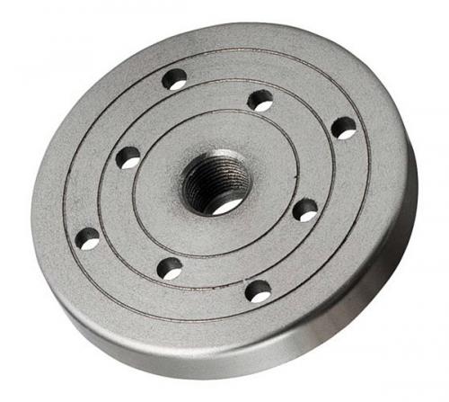 Record - 100mm Valurautainen Laippaistukka - 1" x 8tpi