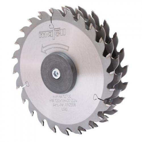 Mafell - Slotting head MF-SE 3 for cutting 3 slots up to 26 mm (sopii MF26 urajyrsimelle)
