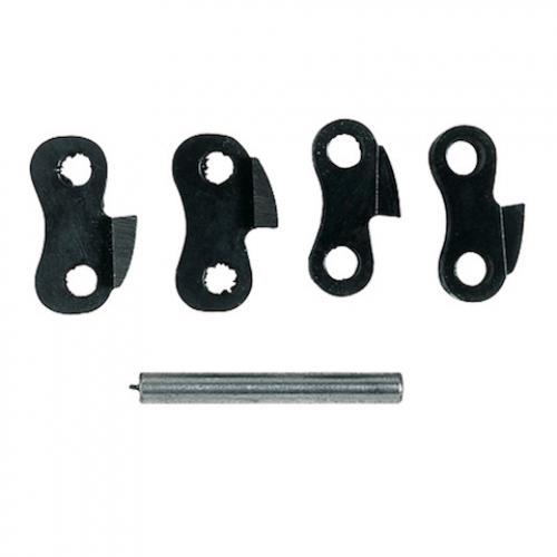Mafell - 1 set of Ketjun linkkejä, varaosa + rivets, for chain width 28 mm LS103