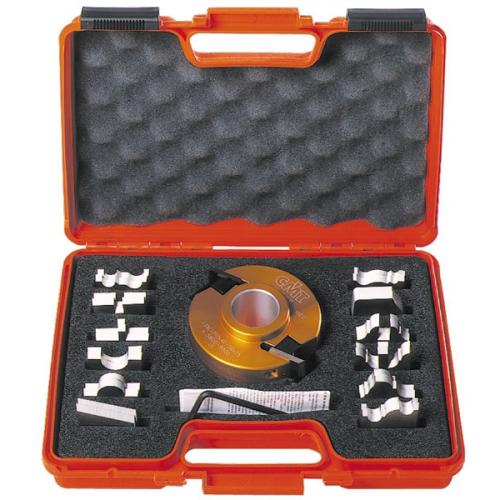 CMT -  13 PIECE MULTIPROFILE CUTTER HEAD SETS WITHOUT LIMITERS