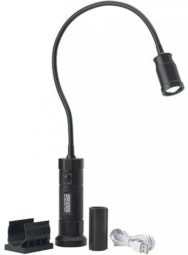 Record - Magnetic LED Work Light with Flexible Neck