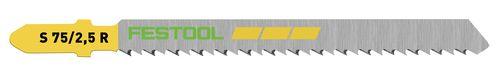 Festool - Jigsaw blade S 75/2,5 R/5 WOOD FINE CUT