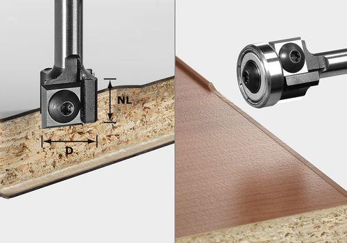Festool - Kääntöteräinen tasoitusjyrsin S8 HW D19 12x12 KL OFK