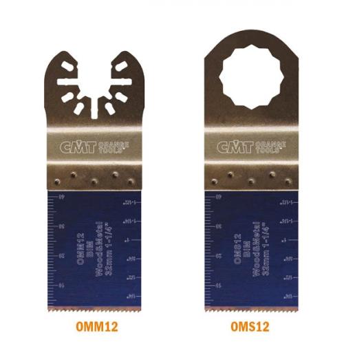 CMT - 32mm Plunge and Flush-Cut for Wood and Metal - Universal Arbor