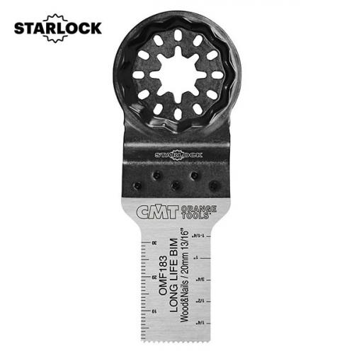 CMT - 20mm Plunge and Flush-Cut for Wood & Nails. Long Life - Starlock