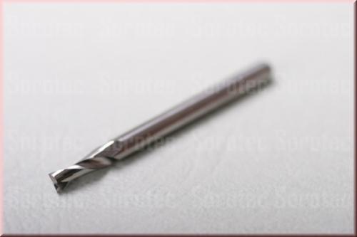 End Mill Double-Flute (Flat) Ø2,0mm S=1/8" NL=6,8mm