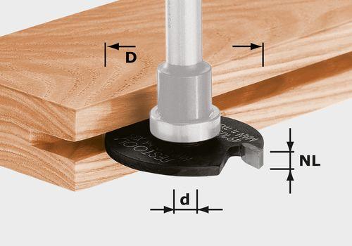 Festool - Reunaurajyrsinterä HW D40x2,5