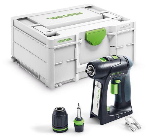 Festool - Cordless drill C 18-Basic
