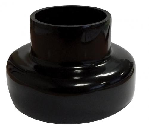 Record - Supistaja 100/57mm (sisä) / 107/65mm (ulko) - sopii Recordin 63mm mustalle letkulle