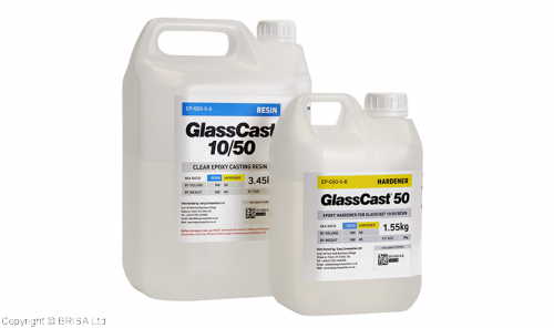 GlassCast 50 Clear Epoxy Casting Resin 5kg