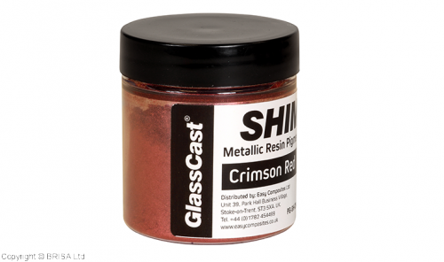 SHIMR Metallic Resin Pigment Powder 20g - Crimson Red