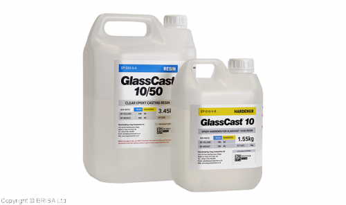GlassCast 10 Clear Epoxy Coating Resin 5Kg