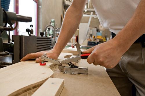 Bessey STC toggle clamps - downward pressing - automatic adjustment