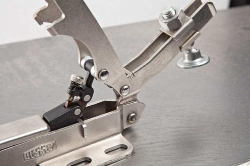 Bessey STC toggle clamps - downward pressing - automatic adjustment