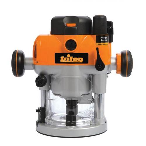 Triton - Käsiyläjyrsin 2400W - tarkka korkeussäätö käsi- ja pöytäkäyttöön - TRA001