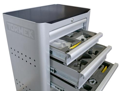 Tormek - Teroitusasema 600x400x800mm 6-vetolaatikkoa 