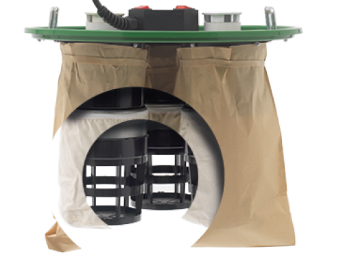 Record - CamVac 90L 3000w Vacuum w 4" Inlet - Now with ZAMV & DX100X