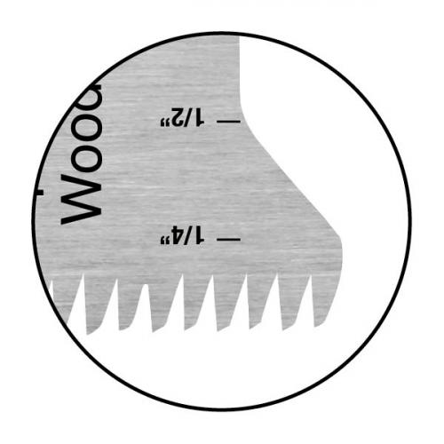 CMT - 35mm Precision Cut, Japan toothing for Wood 5x - Starlock