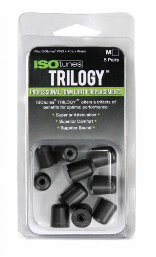 ISOtunes Pro / Xtra Varatulpat (5 paria) - Medium