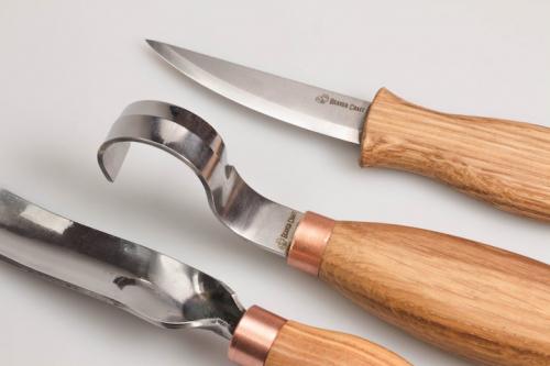 BeaverCraft – Setti S14 – Lusikkaveistosarja veistoraudalla (3kpl)