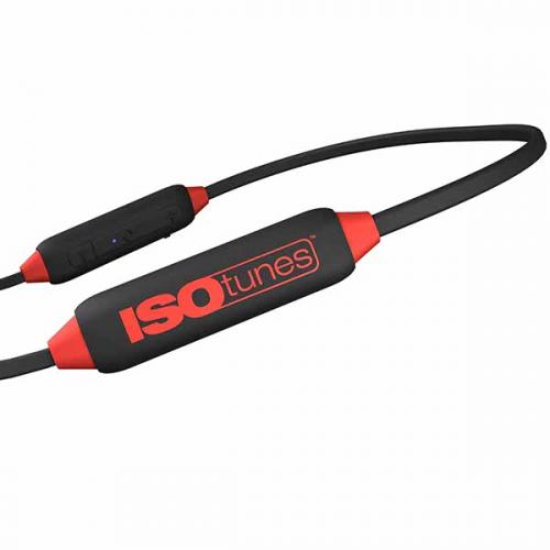 ISOtunes Xtra 2.0 Tulppakuulosuojaimet Puna/Musta - EN352