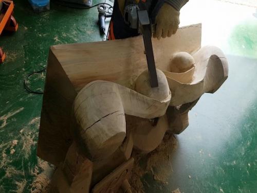 Manpa - Belt Sander - Nauhahioma-varsi M14