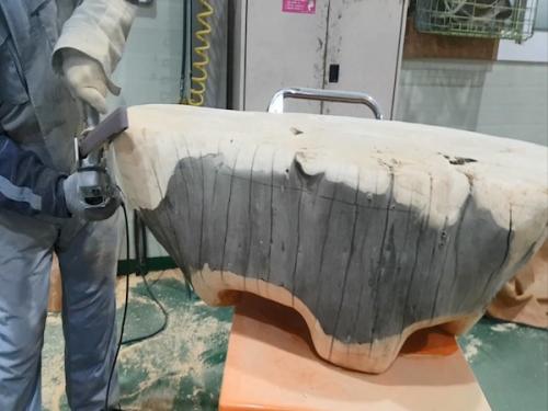 Manpa - Belt Sander - Nauhahioma-varsi M14
