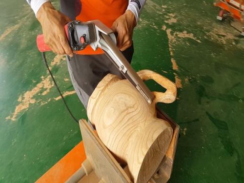 Manpa - Belt Sander - Nauhahioma-varsi M14